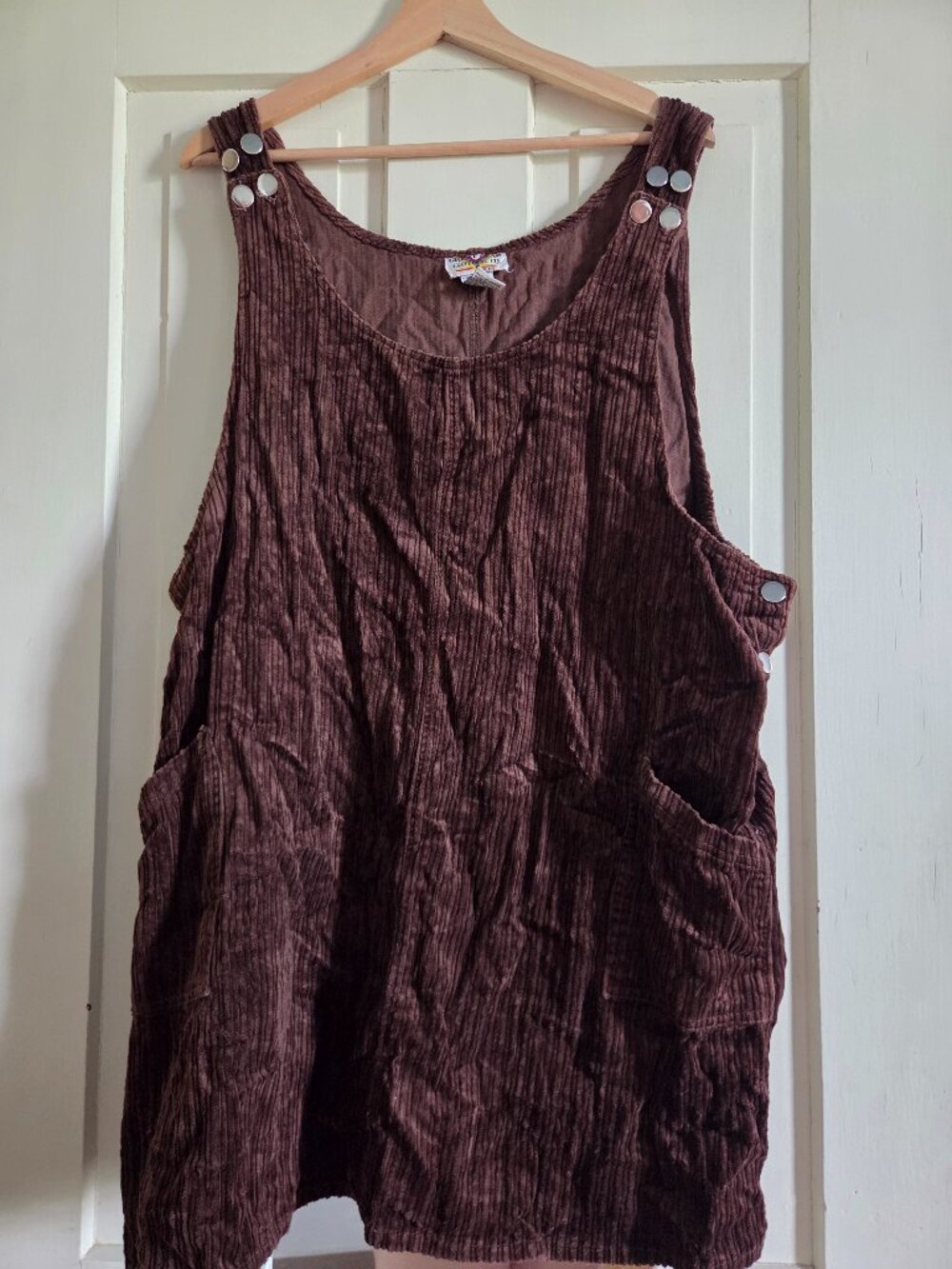 Vintage Brown Corduroy Dress
